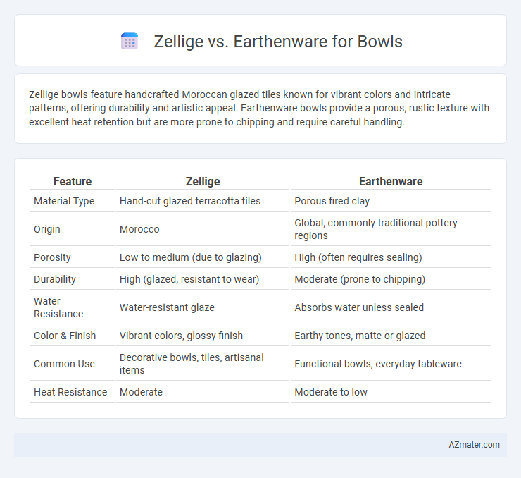 Zellige vs. Earthenware for Bowls - What is The Difference?