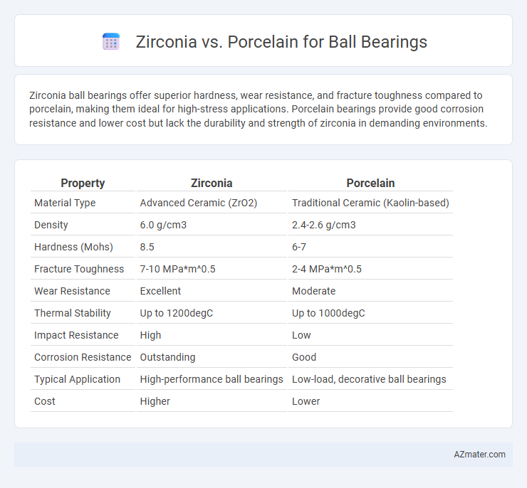 Zirconia vs. Porcelain for Ball Bearings - What is The Difference?