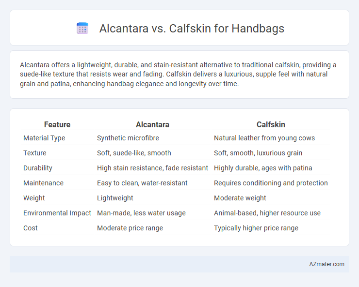 Alcantara vs. Calfskin for Handbags - What is The Difference?