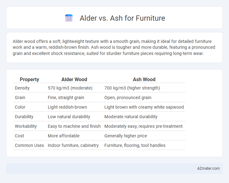 Alder vs. Ash for Furniture - What is The Difference?