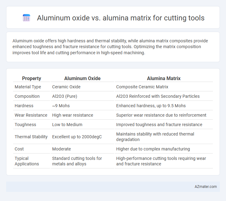 Aluminum oxide vs. alumina matrix for cutting tools - What is The Difference?