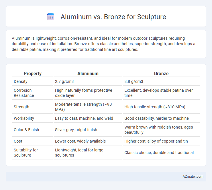 Aluminum vs. Bronze for Sculpture - What is The Difference?