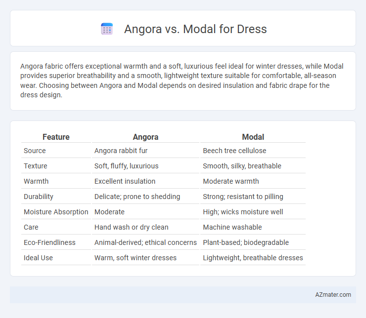 Angora vs. Modal for Dress - What is The Difference?