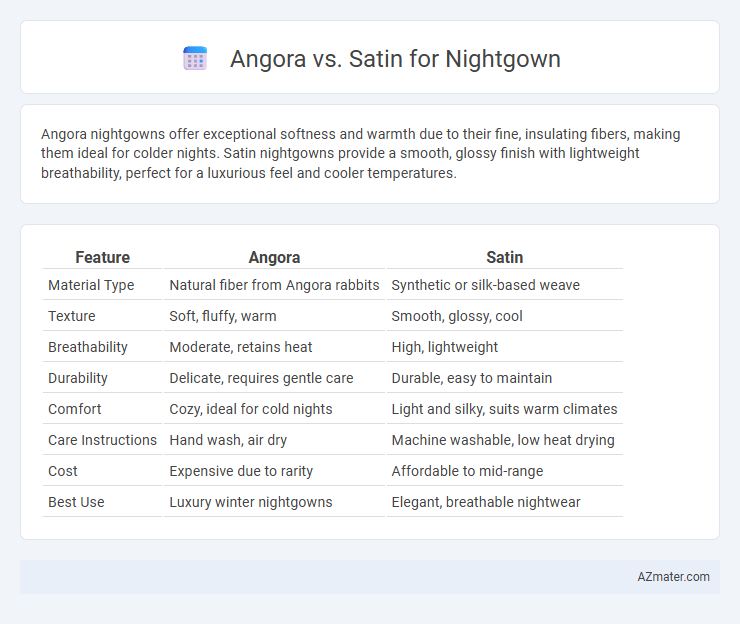 Angora vs. Satin for Nightgown - What is The Difference?