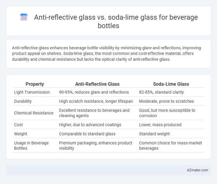 Anti-reflective glass vs. soda-lime glass for beverage bottles - What is The Difference?