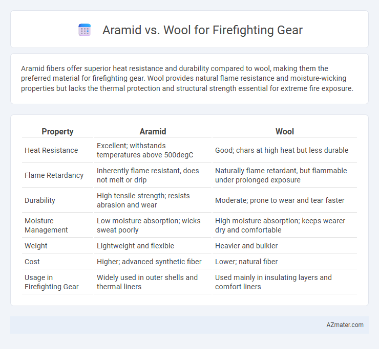Aramid vs. Wool for Firefighting Gear - What is The Difference?
