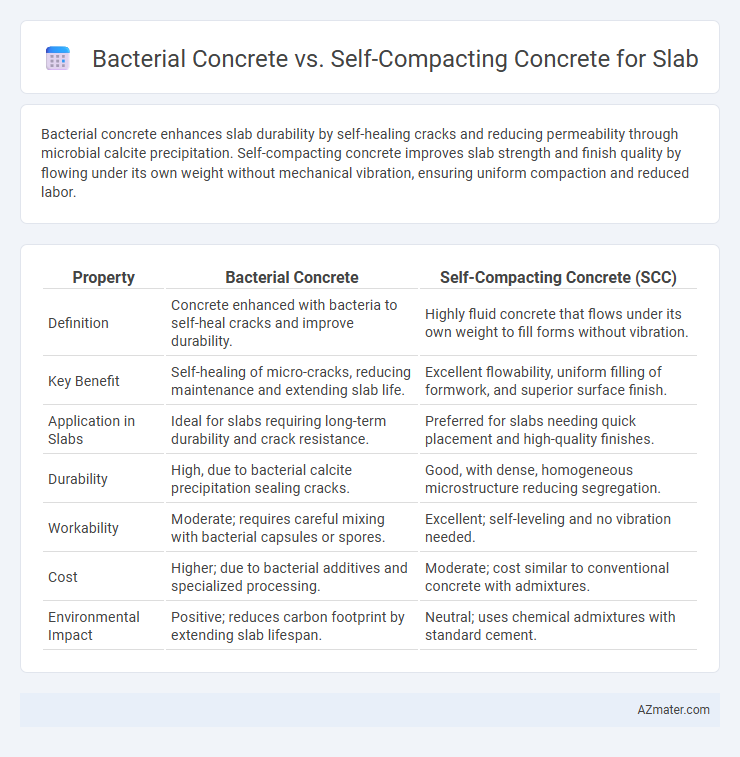 Bacterial Concrete vs. Self-Compacting Concrete for Slab - What is The Difference?