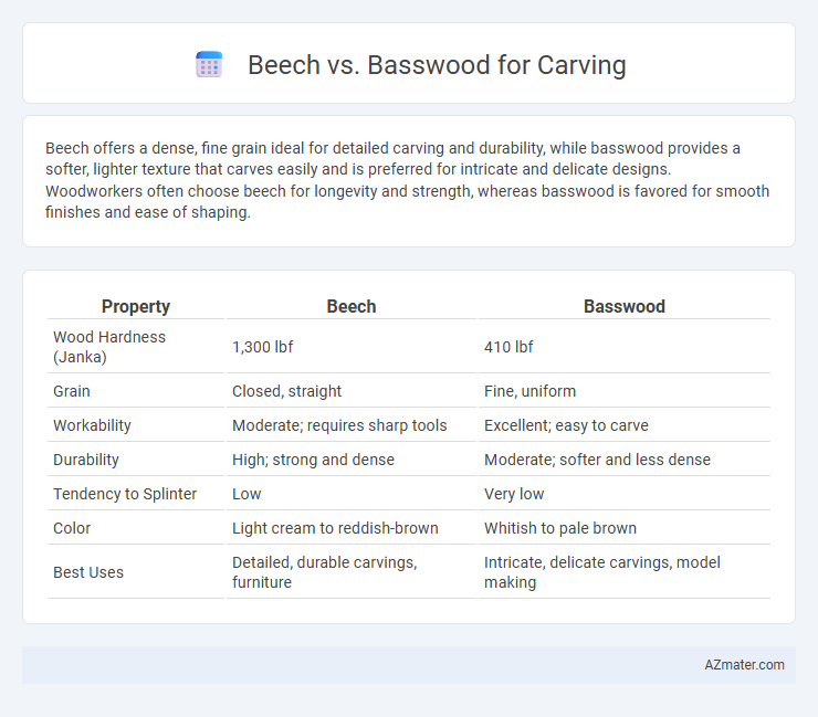 Beech vs. Basswood for Carving - What is The Difference?