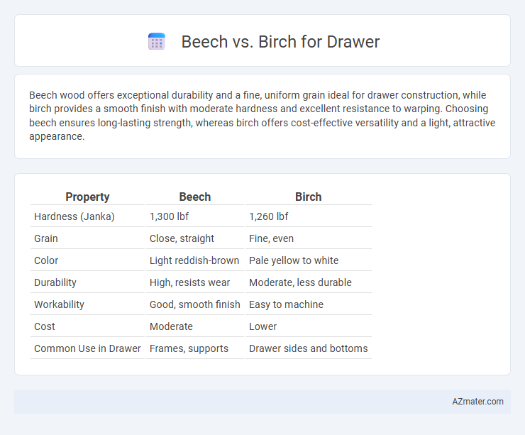 Beech vs. Birch for Drawer - What is The Difference?
