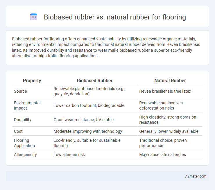 Biobased rubber vs. natural rubber for flooring - What is The Difference?