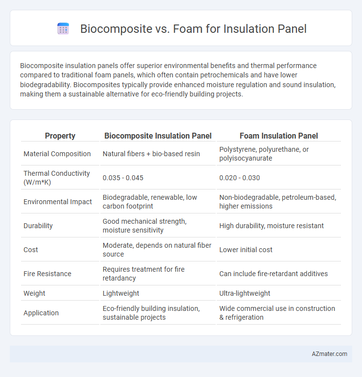 Biocomposite vs. Foam for Insulation Panel - What is The Difference?