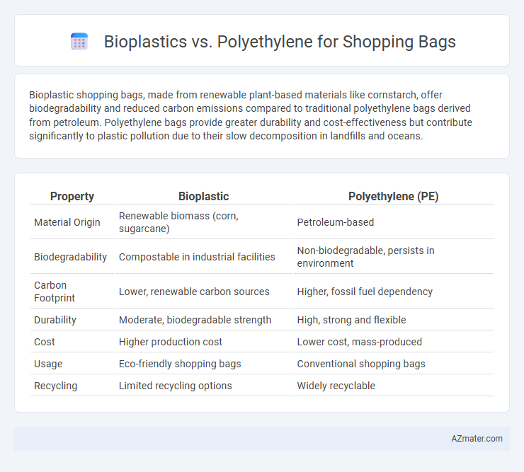 Bioplastics vs. Polyethylene for Shopping Bags - What is The Difference?