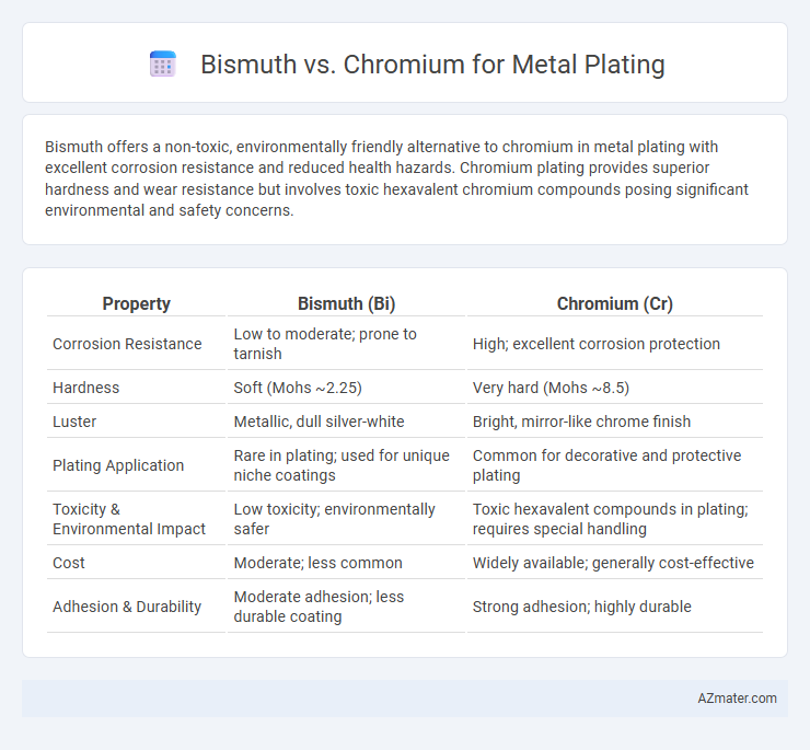 Bismuth vs. Chromium for Metal Plating - What is The Difference?