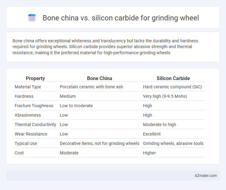 Bone china vs. silicon carbide for grinding wheel - What is The Difference?