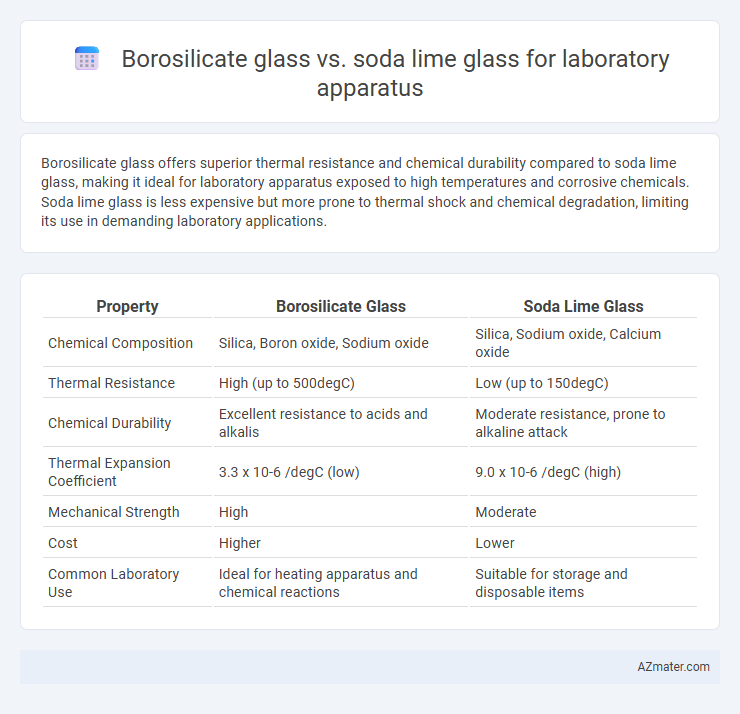 Borosilicate glass vs. soda lime glass for laboratory apparatus - What is The Difference?