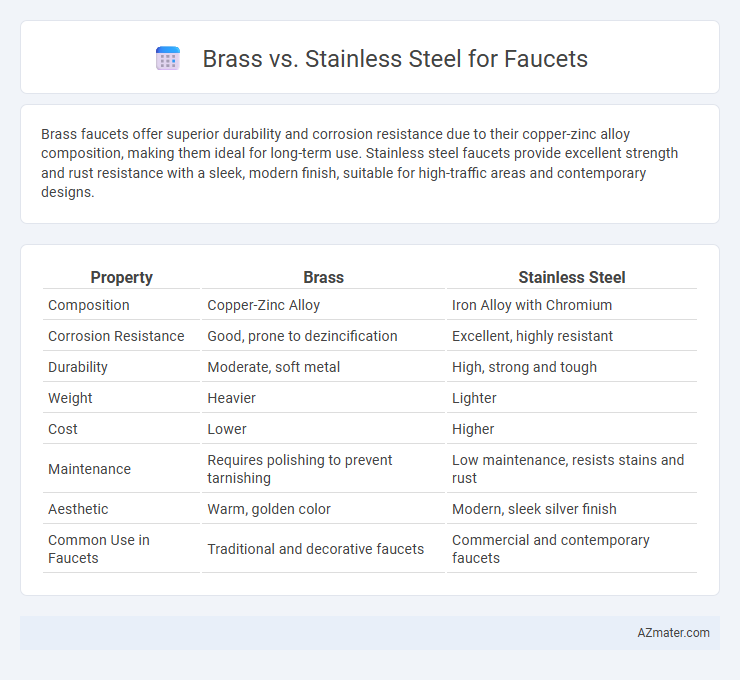 Brass vs. Stainless Steel for Faucets - What is The Difference?