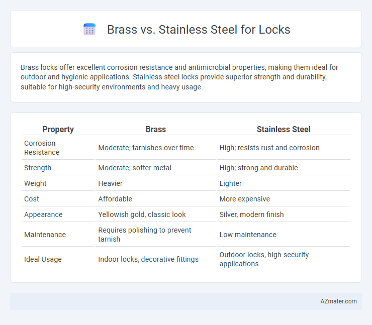 Brass vs. Stainless Steel for Locks - What is The Difference?