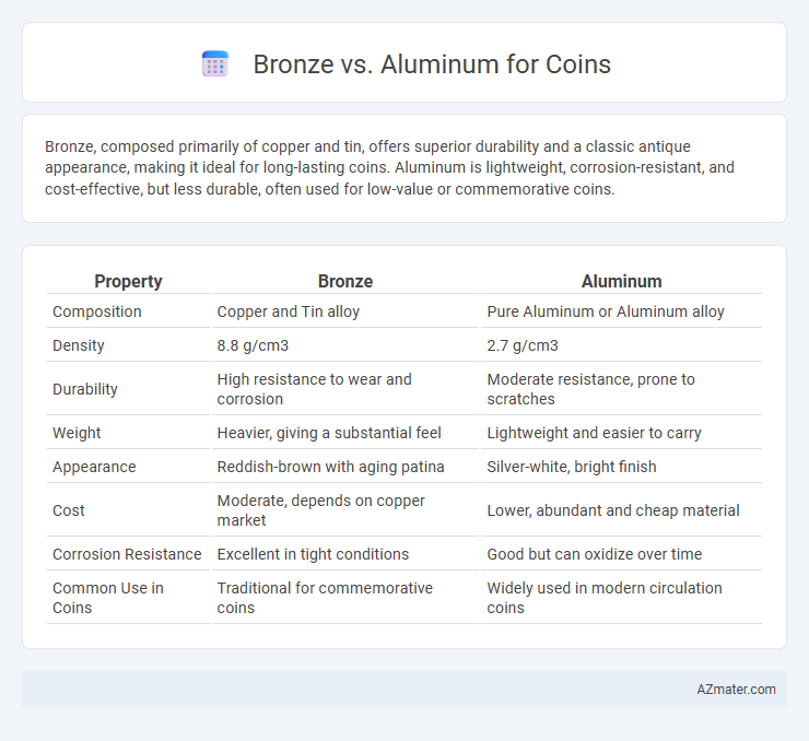 Bronze vs. Aluminum for Coins - What is The Difference?