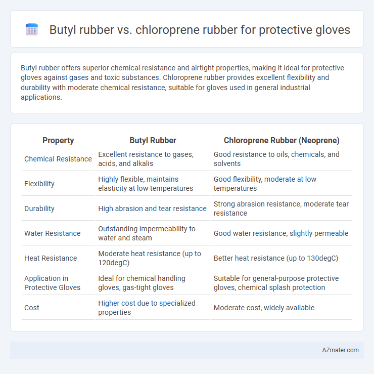 Butyl rubber vs. chloroprene rubber for protective gloves - What is The Difference?