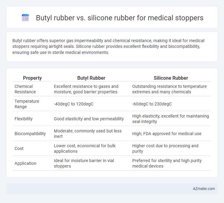 Butyl rubber vs. silicone rubber for medical stoppers - What is The Difference?