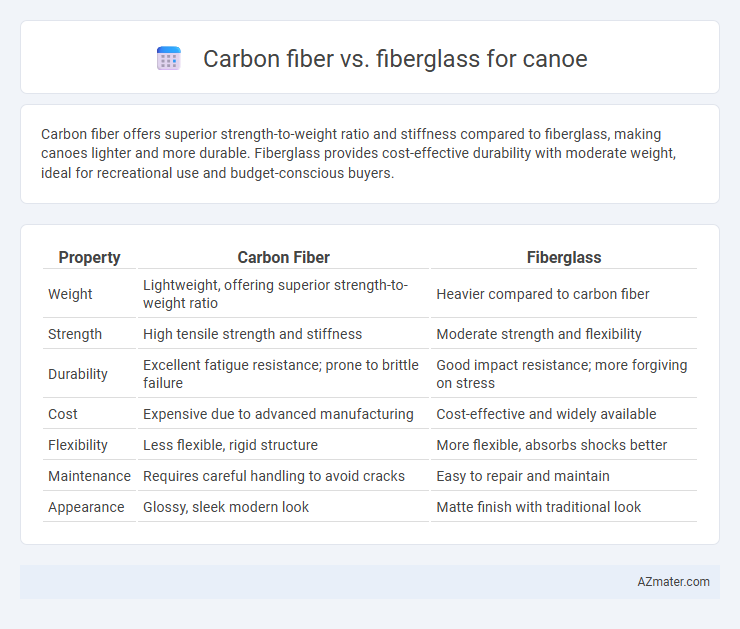 Carbon fiber vs. fiberglass for canoe - What is The Difference?