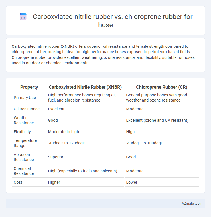 Carboxylated nitrile rubber vs. chloroprene rubber for hose - What is The Difference?