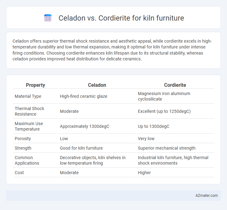 Celadon vs. Cordierite for kiln furniture - What is The Difference?