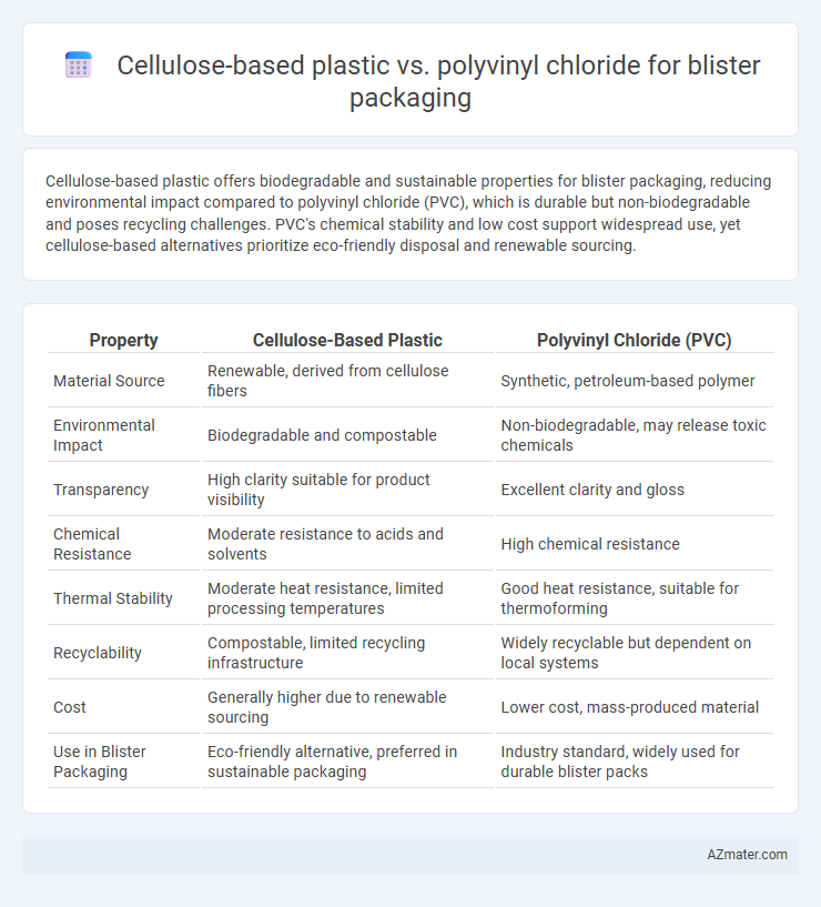 Cellulose-based plastic vs. polyvinyl chloride for blister packaging - What is The Difference?