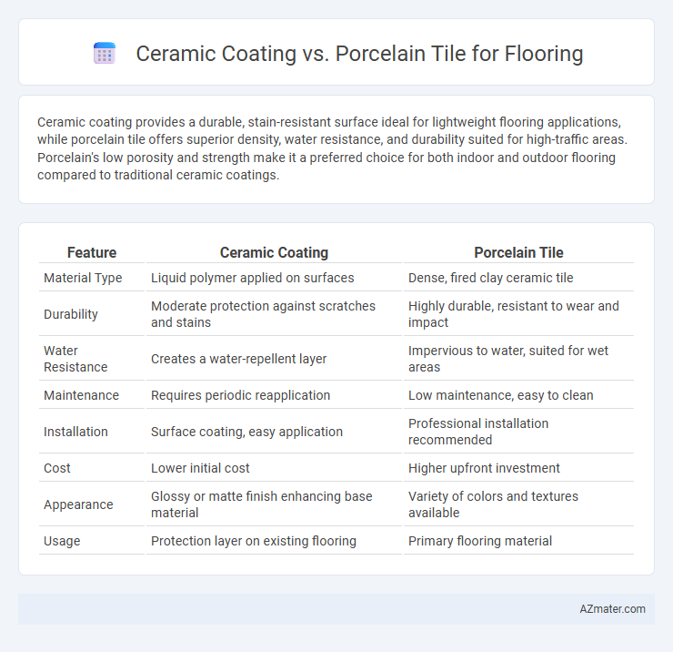 Ceramic Coating vs. Porcelain Tile for Flooring - What is The Difference?