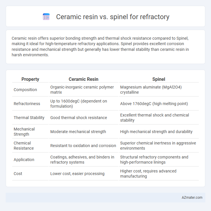 Ceramic resin vs. spinel for refractory - What is The Difference?
