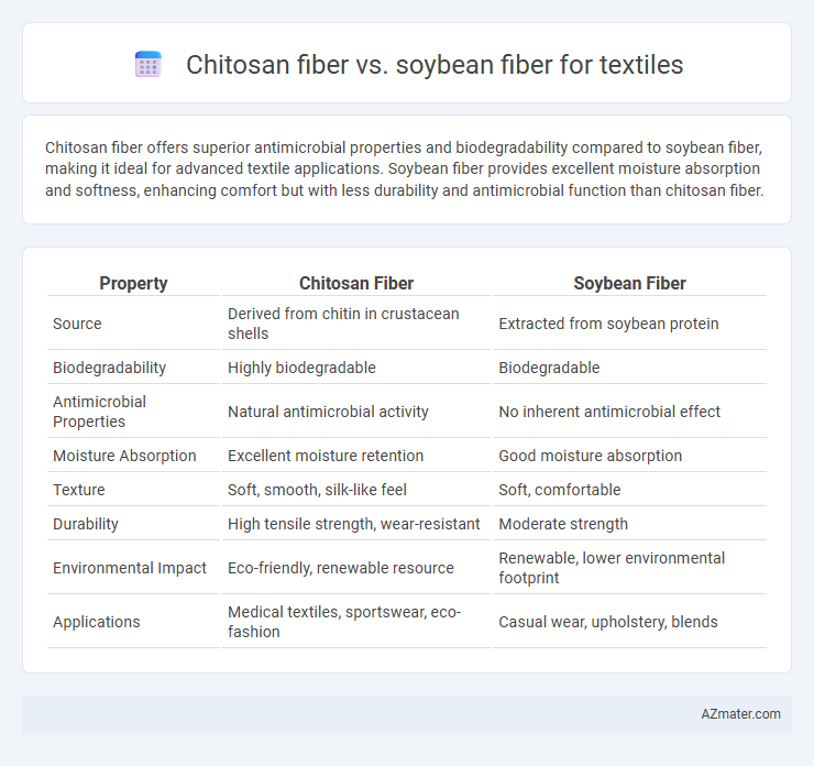 Chitosan fiber vs. soybean fiber for textiles - What is The Difference?