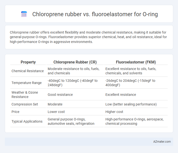 Chloroprene rubber vs. fluoroelastomer for O-ring - What is The Difference?