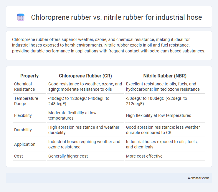 Chloroprene rubber vs. nitrile rubber for industrial hose - What is The Difference?