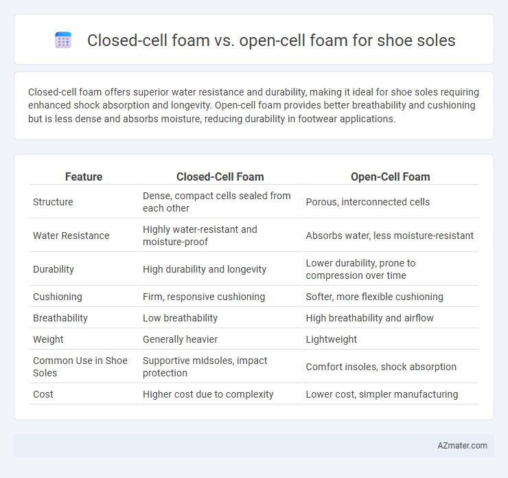 Closed-cell foam vs. open-cell foam for shoe soles - What is The Difference?