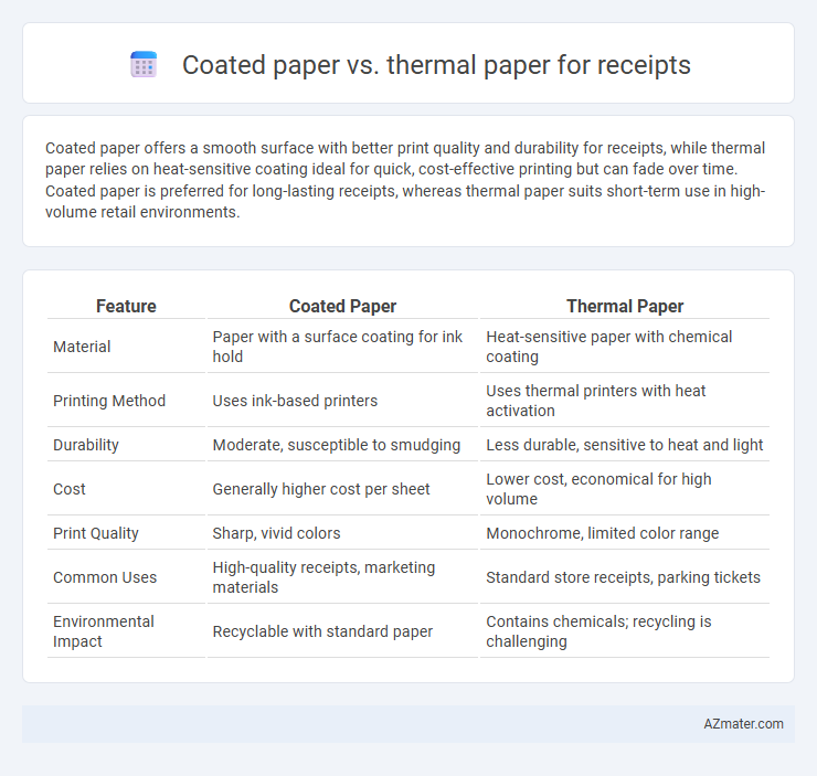 Coated paper vs. thermal paper for receipts - What is The Difference?