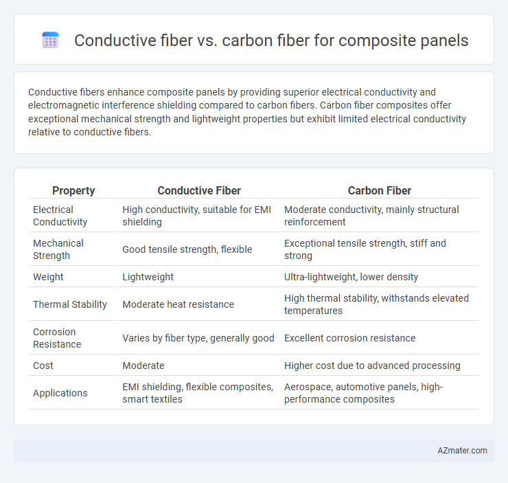 Conductive fiber vs. carbon fiber for composite panels - What is The Difference?