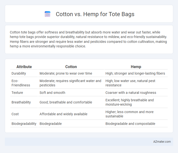 Cotton vs. Hemp for Tote Bags - What is The Difference?