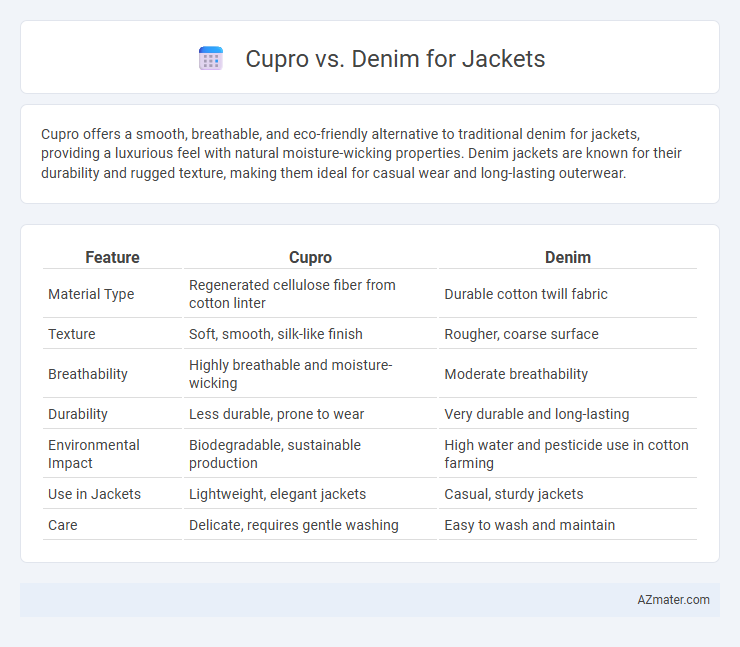 Cupro vs. Denim for Jackets - What is The Difference?