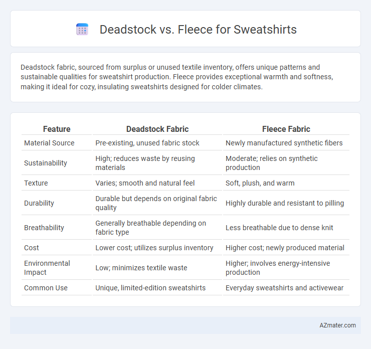 Deadstock vs. Fleece for Sweatshirts - What is The Difference?