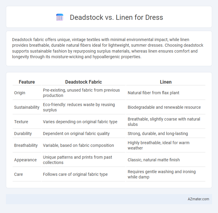 Deadstock vs. Linen for Dress - What is The Difference?