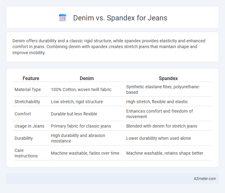 Denim vs. Spandex for Jeans - What is The Difference?
