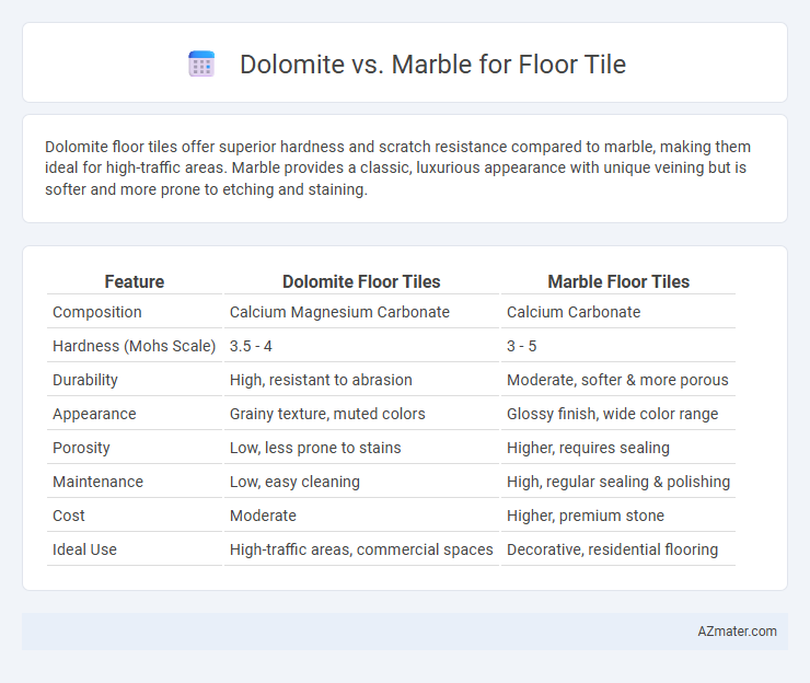 Dolomite vs. Marble for Floor Tile - What is The Difference?