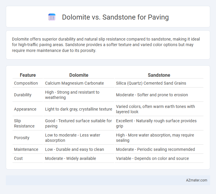 Dolomite vs. Sandstone for Paving - What is The Difference?