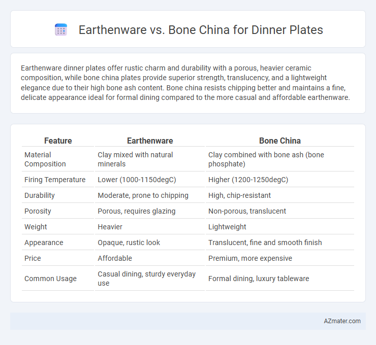 Earthenware vs. Bone China for Dinner Plates - What is The Difference?