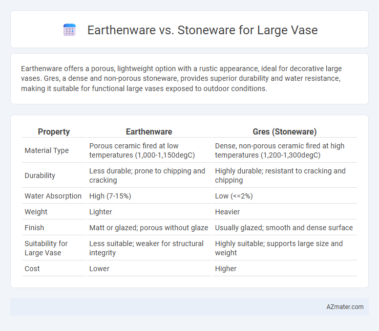 Earthenware vs. Stoneware for Large Vase - What is The Difference?