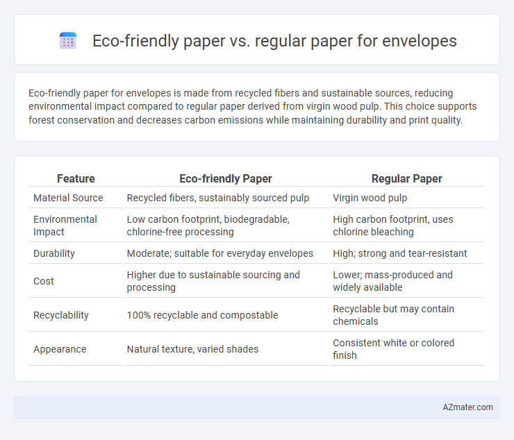 Eco-friendly paper vs. regular paper for envelopes - What is The Difference?
