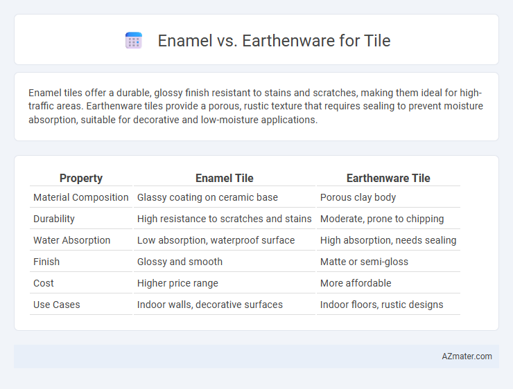 Enamel vs. Earthenware for Tile - What is The Difference?