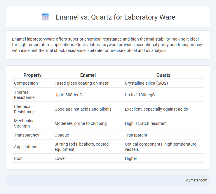 Enamel vs. Quartz for Laboratory Ware - What is The Difference?