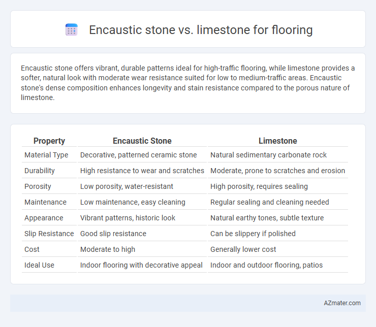 Encaustic stone vs. limestone for flooring - What is The Difference?