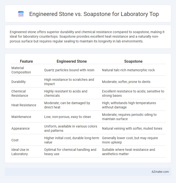 Engineered Stone vs. Soapstone for Laboratory Top - What is The Difference?